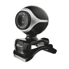 Веб-камера Trust Exis Webcam Black-Silver