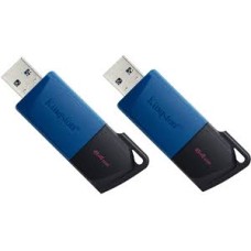 Флешка USB Kingston DTXM, 64GB, Черный-синий flash DTXM/­64GB-2P, USB 3.2, black-blue