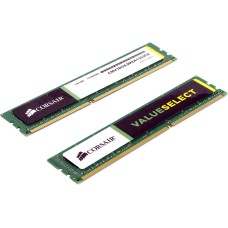Corsair DDR3, 1333MHz 16GB 2x8GB DIMM, Unbuffered, 9-9-9-24, Value Select, 1.5V, EAN:0843591020909