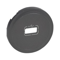 Legrand 067950 CLN2 Накл. розетки USB Графит
