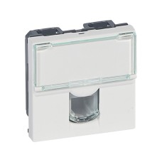Legrand 078731 Mosaic Розетка RJ11 (2 модуля)