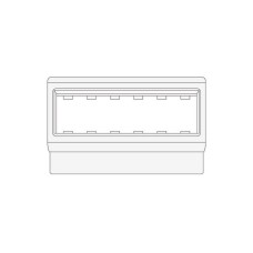 DKC 10363 PDA-ЗDN 120 Рамка-суппорт под 6 модулей "VIVA"