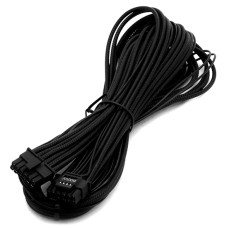 Удлинитель питания 1stPlayer 12VHPWR,Черный Cable converter for power supply 12+4-pin PCI-E 5.0, Black