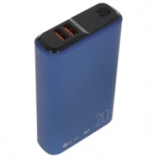 Зарядное устройство Power bank Olmio QS-20, 20000mAh, синий
