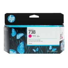 738 130-ml Magenta DesignJet Ink Cartridge for DesignJet T850 130 ml.