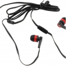 Наушники-вкладыши проводные Defender Pulse 420 черный + красный