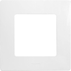 Legrand 672501 Рамка 1п БЕЛ ETIKA