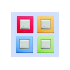 DKC 75010C Рамка на 2 модуля (одноместная), синий металлик, RAL5013