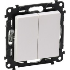 Legrand 752408 VLN-l БЕЛ Перекл 2-Клв