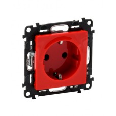 VLN-l КРСН Розетка 2К+З с/штор 753129