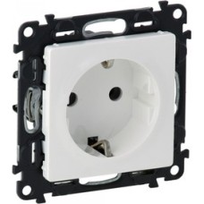 VLN-l БЕЛ Розетка 2К+З 753421