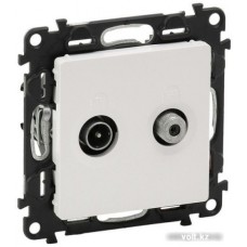 Legrand 753458 VLN-l БЕЛ Роз TV-SAT звезда 2к