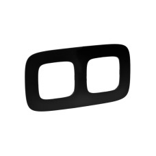 Legrand 754402 VLN-a Матовый черный Рамка 2П