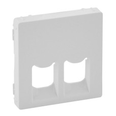 Legrand 755420 VLN-l БЕЛ Накл рз.2х RJ11,RJ45