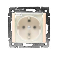 Legrand 774120 Розетка 2К+З IP44 шт СЛНК VLN