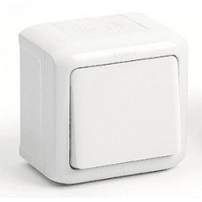 Legrand 782304 Переключат 10A 1клIP44 БЕЛ