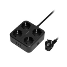 Сетевой фильтр Tessan TS-302 черный