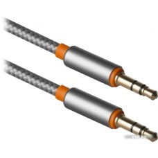 Кабель аудио сигнала Defender Jack 01-03 серый