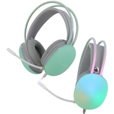 Гарнитура Aula Mountain S505, Голубой Garnitura 2.1m cable, LED (USB power), cyan