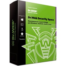 Программное обеспечение Dr.Web Security Space Лицензионный сертификат для 1 ПК на 1 год