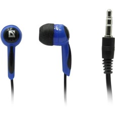 Наушники-вкладыши проводные Defender Basic 604 черный