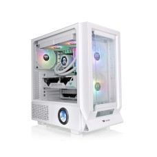 Компьютерный корпус, Thermaltake, Ceres 350 MX, CA-1Z3-00M6WN-00, Mid Tower, ATX/M-ATX/M-ITX/E-ATX, Высота процессорного куллера до 185 мм, Длина VGA до 360 мм, 3*2,5"/1*3,5", Сталь/Закаленное стекло, 475х245х463мм, Без Б/П, Белый