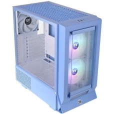 Компьютерный корпус, Thermaltake, Ceres 350 MX Hydrangea Blue, CA-1Z3-00MFWN-00, Mid Tower, ATX/M-ATX/M-ITX/E-ATX,, Высота процессорного куллера до 185 мм, Длина VGA до 360 мм, 3*2,5"/1*3,5", Сталь/Закаленное стекло, Без Б/П, Голубой