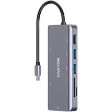 CANYON hub DS-11 9in1 USB-C Space Grey