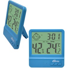 Метеостанция Ritmix CAT-052, Синий Weather station 1AAA, blue