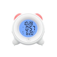 Часы с ночником Ritmix CAT-057, Белый Alarm Clock night light, 3AAA/­USB power, white