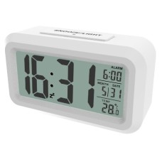 Часы с термометром Ritmix CAT-100, Белый Alarm Clock thermometer, 3AAA, white