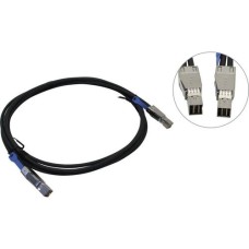 Кабель интерфейсный Mini SAS HD External, Supermicro, CBL-SAST-0690-1, 2M, 30AWG, 12Gb/s