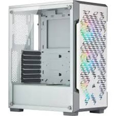 Corsair iCUE 220T RGB Airflow Tempered Glass Mid-Tower Smart Case, White, EAN:0840006609728