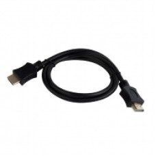 Кабель HDMI Cablexpert CC-HDMI4L-1M, 1м, v1.4, 19M/19M, серия Light, черный, позол.разъ, экра, пакет