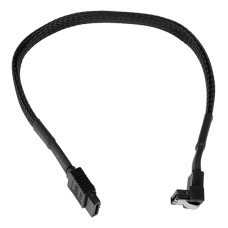 Кабель SATA, Cablexpert  CC-SATAM-DATA90-BLBR-30CM Cable internal, data, угловой разъем