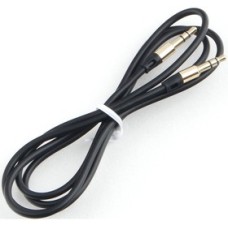Кабель аудио Cablexpert CCAB-01-35MM-1MB, 3.5 джек (M)/3.5 джек (M),1м, блистер, черный