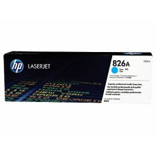 826A Cyan Toner Cartridge for Color LaserJet M855dn/x+/xh, up to 31500 pages.