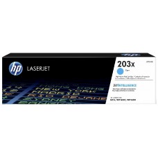 203X Cyan LaserJet Toner Cartridge for M254/M280/M281, 2500 pages