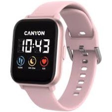 CANYON Bazilic SW-78, Smart watch, 1.4inches IPS full touch screen, with music player plastic body, IP68 waterproof, multi-sport mode, compatibility with iOS and android,, Host: 42.8*36.8*10.7mm, Strap: 22*250mm, 45g