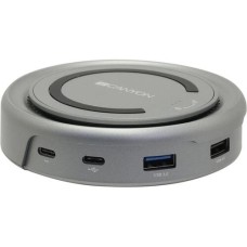 CANYON hub DS-7 7in1 USB-C Wireless Space Grey