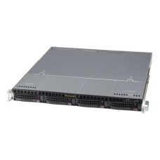 Серверное шасси, Supermicro, CSE-813MF2TQC-350RCB, 1U, 4 x 3.5", hot-swap SAS3/SATA