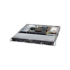 Серверное шасси, Supermicro, CSE-813MFTQC-350CB2, 1U, 4x3.5" Hot-Swap, 350W