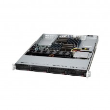 Серверное шасси, Supermicro, CSE-813MF2TQC-R804CB, 1U, 4x3.5" Hot-Swap, 2x800W
