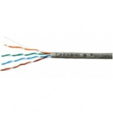 Кабель SkyNet Light UTP indoor 4x2x0,46, медный, FLUKE TEST, кат.5e, однож., 305 м, box, серый