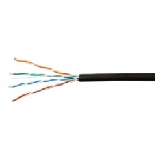 Кабель SkyNet Light UTP outdoor 4x2x0,46, медный, FLUKE TEST, кат.5e, однож., 305 м, box, черный