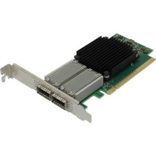 Адаптер MCX556A-ECAT ConnectX-5 VPI adapter card, EDR IB (100Gb/s) and 100GbE, dual-port QSFP28, PCIe3.0 x16, tall bracket, ROHS R6