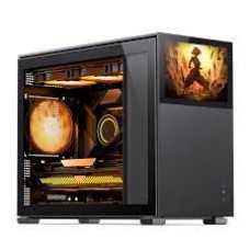 Компьютерный корпус, Jonsbo, D31 STD Black, Mini-Tower, ITX/DTX/M-ATX, Type-C*1/USB3.0*1, Audio+Mic, Высота процессорного кулера до 168 мм, Длина VGA до 400 мм, 1*3.5"/2*2.5", Сталь, Пластик, Закаленное стекло, 205*363*452 мм, Без Б/П, Черный