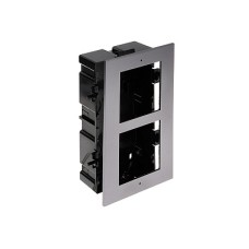 Врезная монтажная рамка на 2 модуля Hikvision