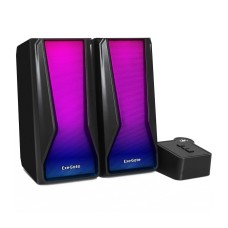 Акустическая система ExeGate Accord 230 (2.0), Черный SPK active RMS 3Wx2, USB, BT, Black