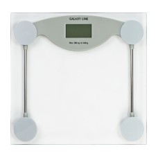Весы напольные электронные GALAXY LINE GL 4810 СЕРЫЕ, макс. допустимый вес 180кг Артикул:гл4810лсер